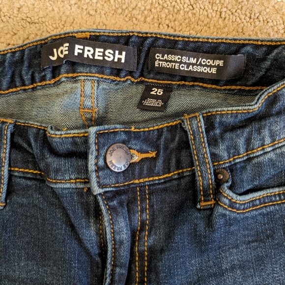 Classic Dark Blue Denim Skinny Jean - Picture 3 of 5